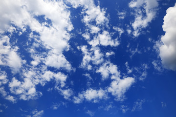 Cumulus clouds