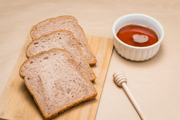 Egg in flour. Making dough background. Baking with raw eggs, sugar, flour , milk