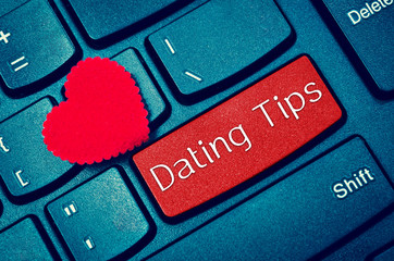 concepts of online dating tips.