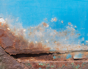 Rust on metal