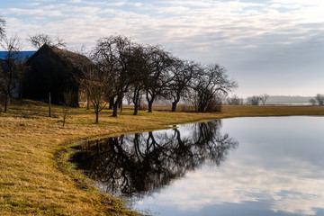Gospodarstwo wiejskie nad Narwią © podlaski49