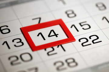 Calendar page background