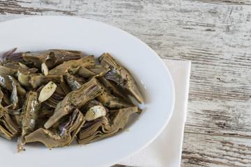 carciofi trifolati trifolati