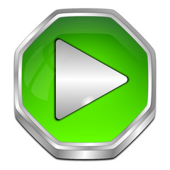 Play Button - 3D illustration