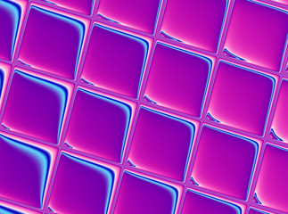 Magenta, purple and blue abstract fractal background with square pattern with a spatial feel. For layouts, web design, skins, leaflets, pamphlets, book covers, banners, PC desktop or phone backdrop.