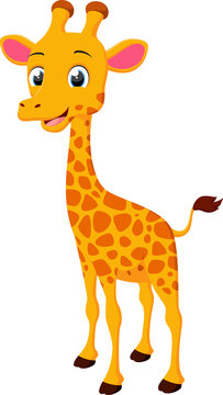 Cute Giraffe cartoon 