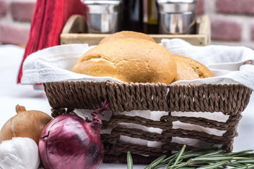 Fresh baked bread