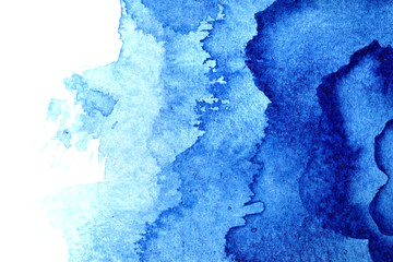 Watercolor background with stains - obrazy, fototapety, plakaty