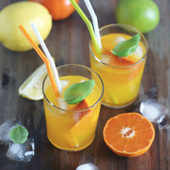 Orange drinks