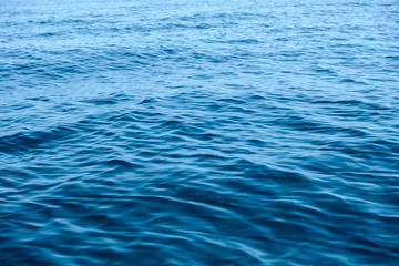 Calm blue sea background