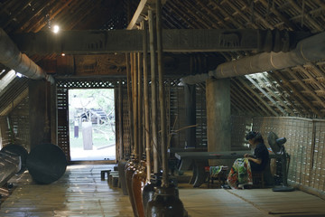 Traditional Vietnamese village housing © nevskyphoto