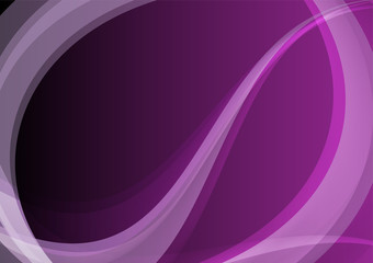 Dark purple abstract waves  bright background