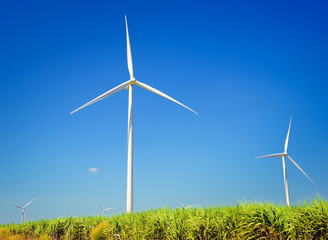 Eco power, wind turbines