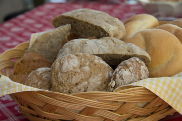 pane nel cestino
