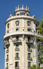 Fototapeta na wymiar Barcelona (Spain): building