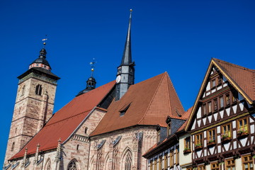 Fototapeta premium Schmalkalden, Georgskirche