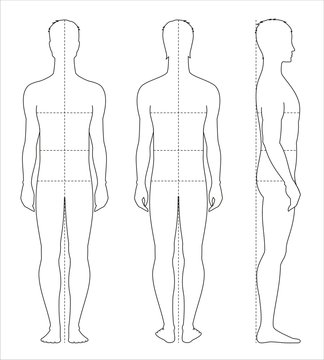 Men's body measurements