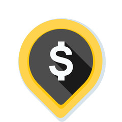 Dollar Bank Navigation Pointer illustration