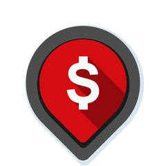 Dollar Bank Navigation Pointer illustration