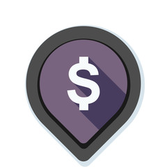 Dollar Bank Navigation Pointer illustration