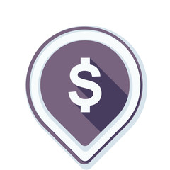 Dollar Bank Navigation Pointer illustration