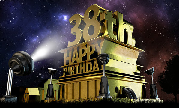 38. Geburtstag