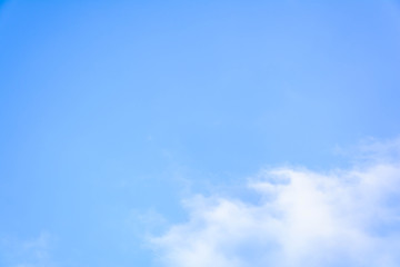 blue sky cloud