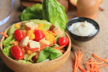 Vegetable salad