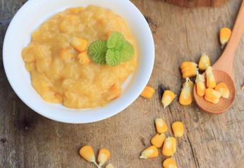Corn soup
