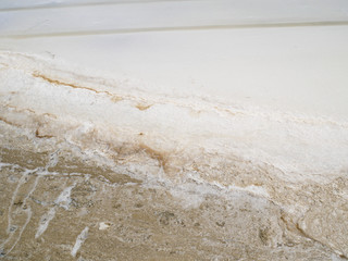 Detail of salt field, salt texture, abstract background