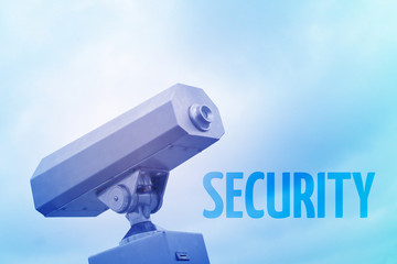 Surveillance camera for monitoring - security concept
