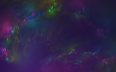 3D rendering fractal galaxy texture background