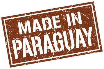 made in Paraguay stamp