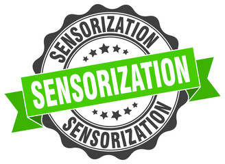 sensorization stamp. sign. seal