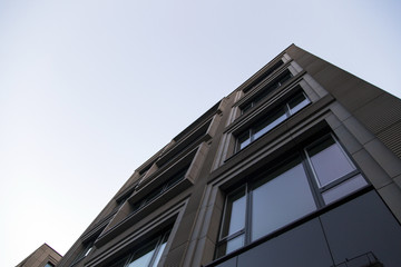 Obraz premium Isolated Apartment Building