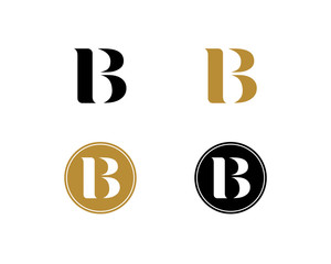 B Letter Logo Icon © mrlover