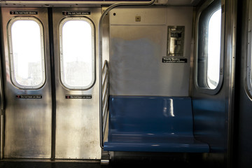 Inside a Subway Car