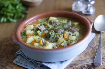 Skinny lamb stew