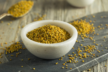 Raw Organic Yellow Bee Pollen