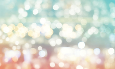 defocused bokeh light, abstract background at night photo