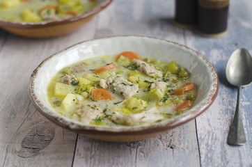 French-style chicken stew