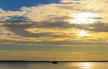 Obraz premium Evening Sky in the Florida Keys