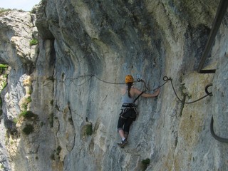 Via ferrata de la Roche du Mont