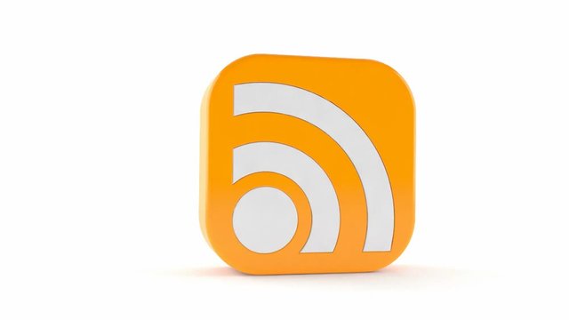 RSS icon slide from right side
