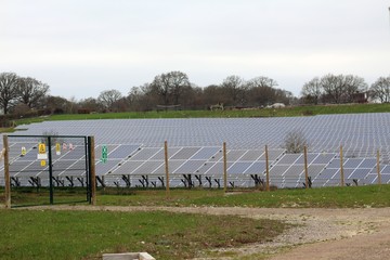 A very large solar panel farm in Sussex where I estimamated 10,000 joined panels