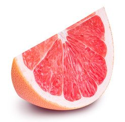 Grapefruit isolated on white background