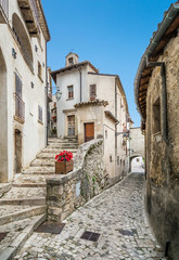 Fototapeta na wymiar Scenic sight in Barrea, L'Aquila Province, Abruzzo, Italy