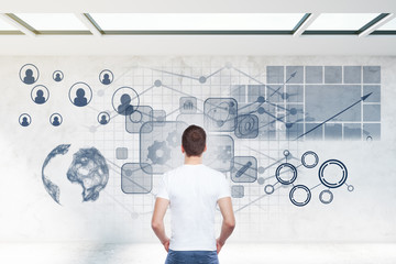 Global business concept