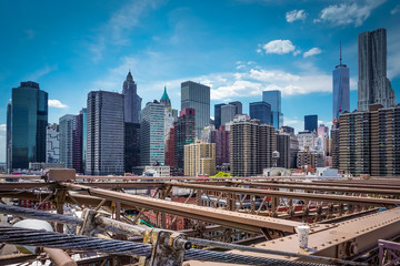 Fototapeta premium Brooklyn Bridge views