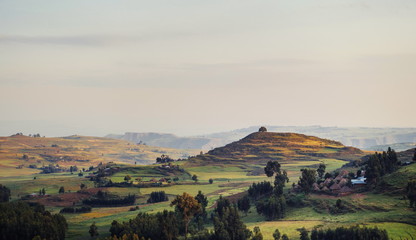 Ethiopian nature panorama, Africa